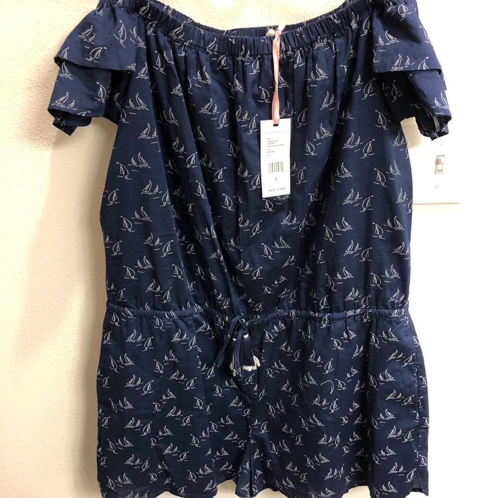 NWT Vineyard vines sailboat romper